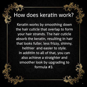 (FORMULA 3 FREE) Kera-Protein Keratin Treatment: 3 step keratin treatment